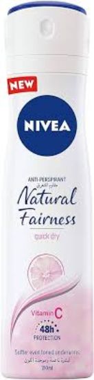 NIVEA WOMEN NATURAL FAIRNESS SPRAY 150ML