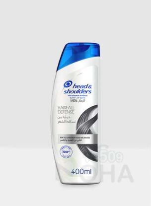 HEAD SHOULDERS HAIRFALL DEFENSE SHAMPOO FOR MEN 400MLL للتساقط للرجال