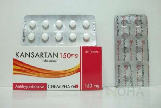 KANSARTAN 150 MG 30 TABLET 76.5 LE
