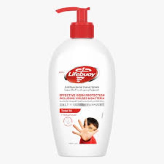 LIFEBUOY HAND WASH TOTAL 10 450 ML احمر