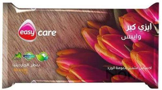 EASY CARE ADULT 40 WIPES بعطر الجاردينيا