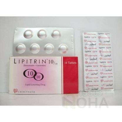 LIPITRIN 10/10 14 TAB 120 LE