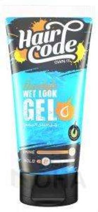 HAIR CODE GEL BLUE WET LOOK 250 ML انبوبه الازرق