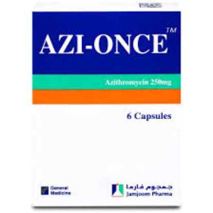 AZI ONCE 250 MG 6 CAP