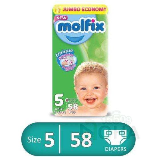 MOLFIX 5 JUNIOR 11-25 KG 58 PCS