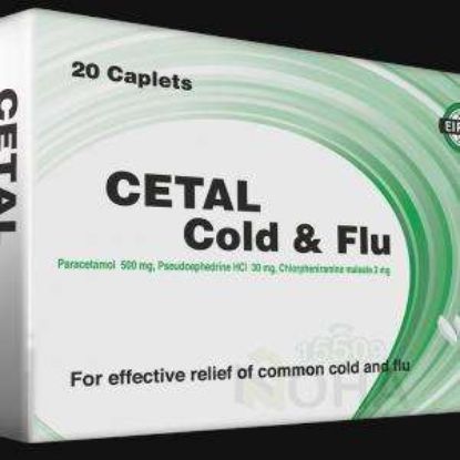 CETAL COLD & FLU 20 CAP 36 LE