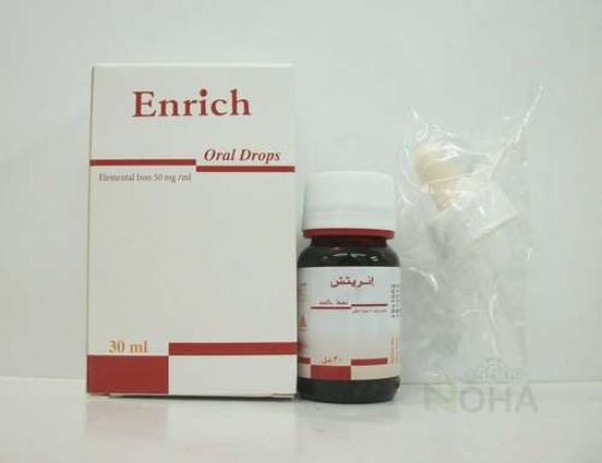 ENRICH ORAL DROPS 30 ML 40 LE