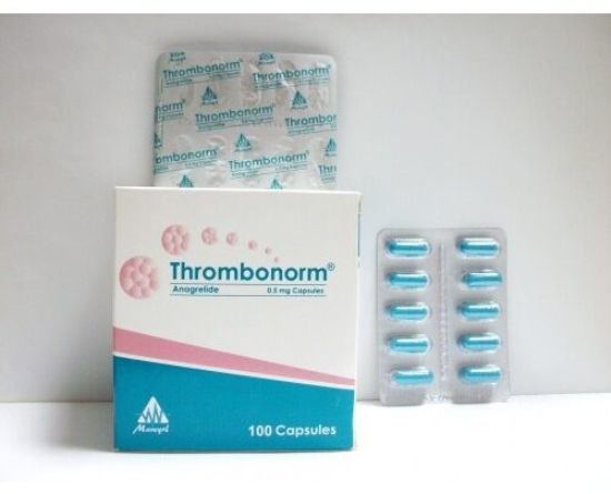 THROMBONORM 0.5 MG 100 CAP 1570