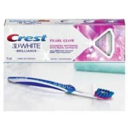 CREST 3DWHITE BRILLIANCE 75 ML بريق اللؤلؤ