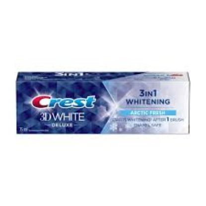CREST 3D WHITE DELUXE 75ML لمعان صحي