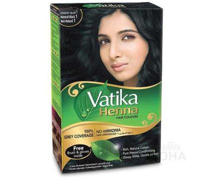 VATIKA HENNA 1 NATURAL BLACK
