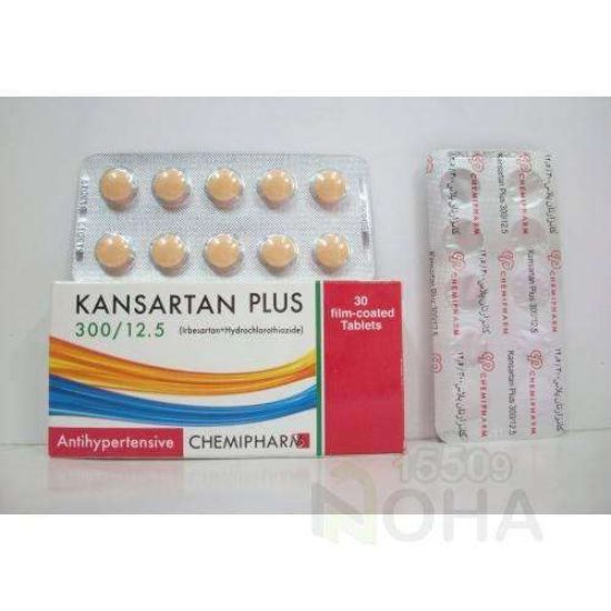 KANSARTAN PLUS 300/12.5 30 TAB 156 LE