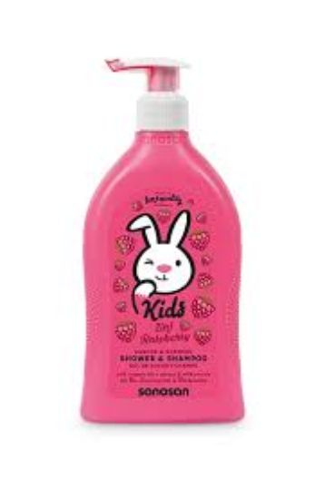 SANOSAN SHAMPOO SHOWER RASPBERRY 200ML