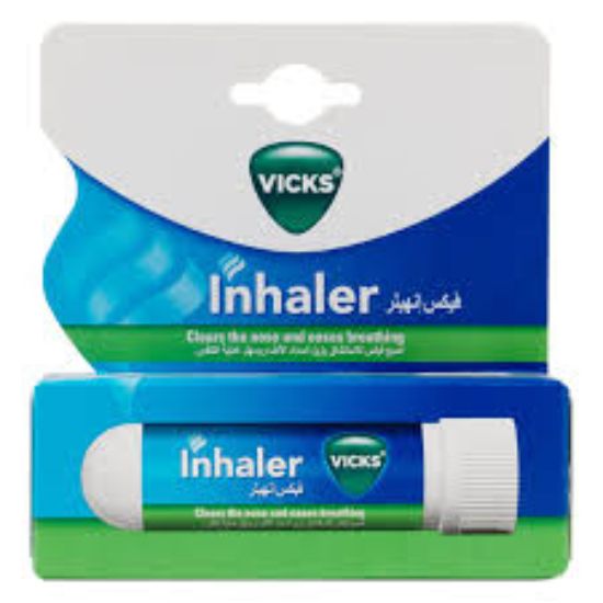 Vicks fingers sniffing
