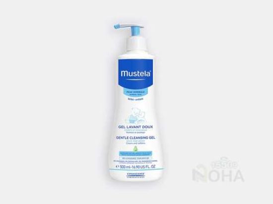 MUSTELA GENTLE  HAIR & BODY SHOWER CLEANSING GEL 500 ML