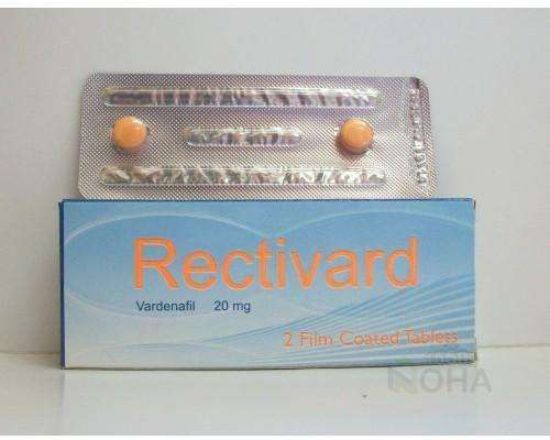 RECTIVARD 20 MG 2 TAB 14.4 LE