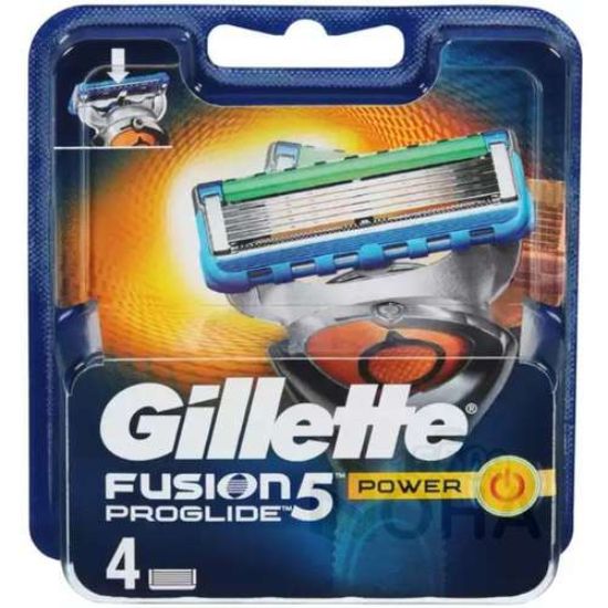 GILLETTE FUSION PROGLDE POWER 4 موس