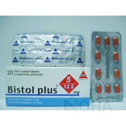 BISTOL PLUS 5/12.5 MG 20 TAB 24 LE