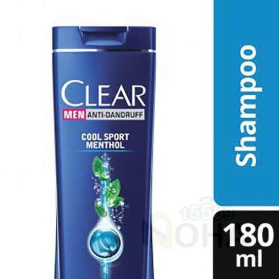 CLEAR SHAMPOO MEN COOL SPORT MENTHOL180 ML منعش