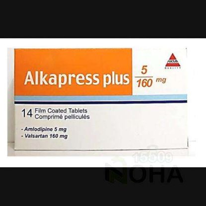 ALKAPRESS PLUS 5/160 MG 14 TAB 58 LE
