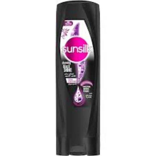 SUNSILK CONDITIONER BLACK SHINE 350ML
