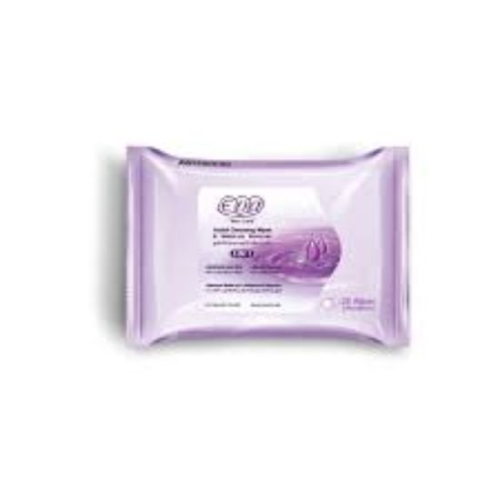 EVA CLEANSING MAKE UP 25 WIPES DRY SKIN