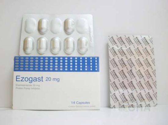 EZOGAST 20 MG 14 CAP 122 LE