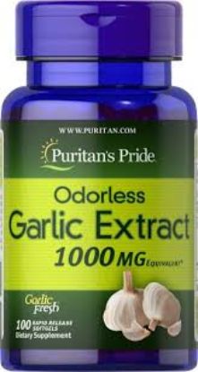 GARLIC EXTRACT 1000 MG 100 TAB PURITANS PRIDE