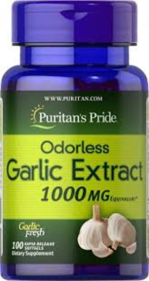 GARLIC EXTRACT 1000 MG 100 TAB PURITANS PRIDE