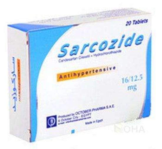 SARCOZIDE 12.5/16 20 TAB 82 LE