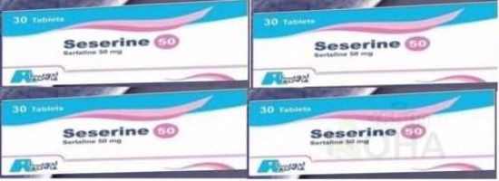 SESERINE 50 MG 30 TAB