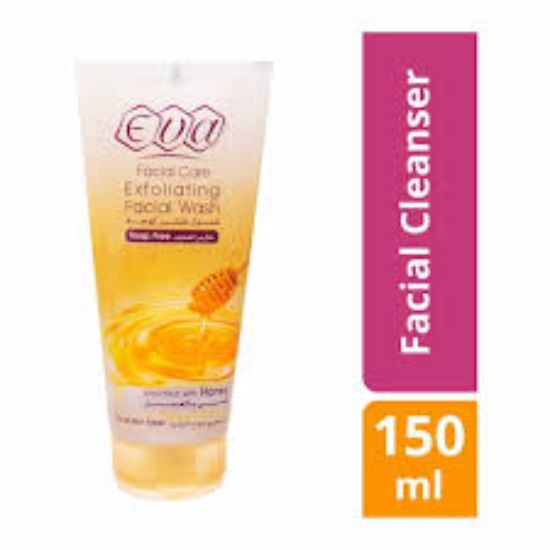 EVA FACIAL CARE EXFOLIATING FACIAL WASH 150ML -بالعسل مقشر للوجه