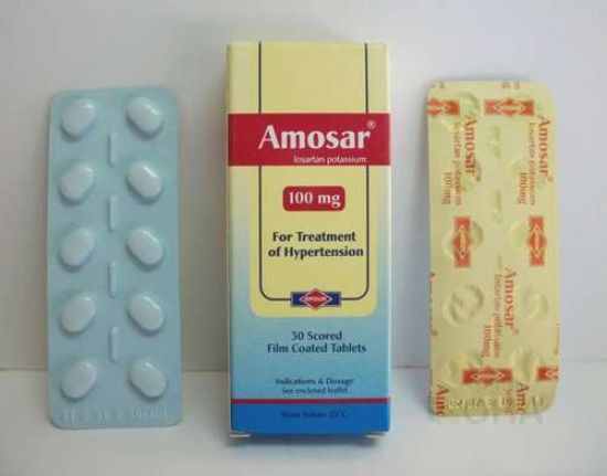AMOSAR 100 MG 30 TAB 75 LE