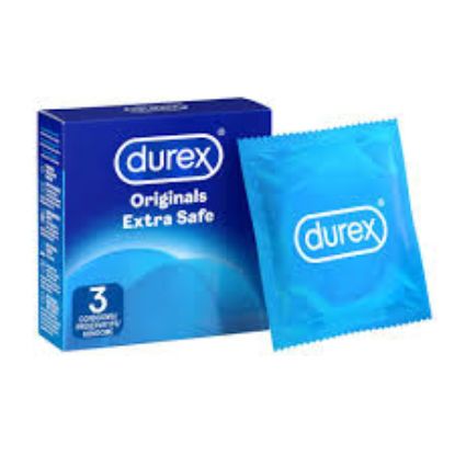 DUREX  EXTRA SAFE 3 CONDOMS