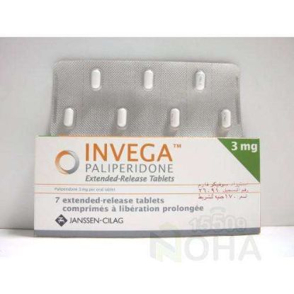 INVEGA 3 MG 7 TAB 250 LE