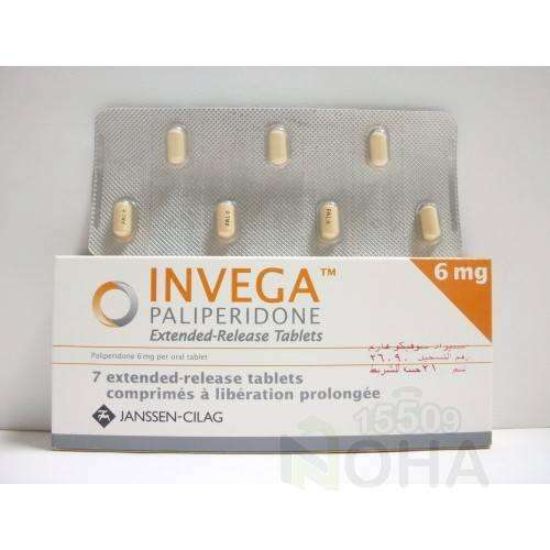 INVEGA 6 MG 7 TAB 332 LE