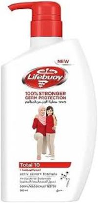 LIFEBUOY TOTAL 10 BODY WASH 500 ML الاحمر