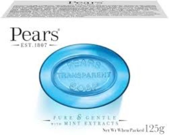 PEARS TRANSPARENT SOAP 125G الزرقاء