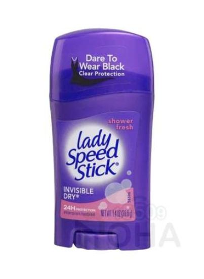 LADY SPEED STICK SHOWER FRESH INVISIBLE DRY GEL 65 G