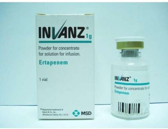 INVANZ 1 GM VIAL 912 LE