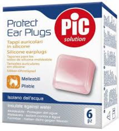 PIC EAR PLUGS 6 سدادة اذن سيليكون للكبار قطع