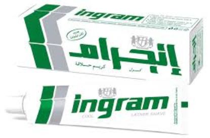 INGRAM SHAVING CREAM 40ML الاخضر