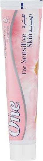 ONE HAIR REMOVAL CREAM FOR SENSITIVE SKIN WITH CHAMOMILE 125 GM