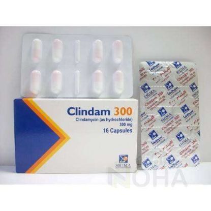 CLINDAM 300 MG 16 CAP 75 LE