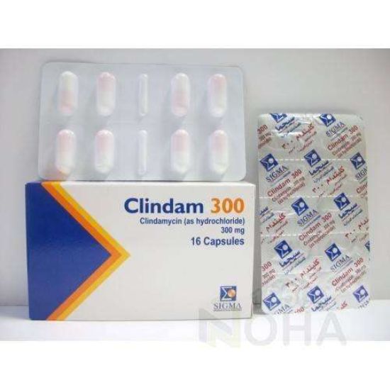 CLINDAM 300 MG 16 CAP 75 LE