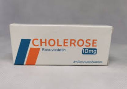 CHOLEROSE 10 MG 21 TAB 76.5 LE