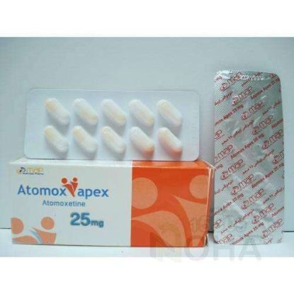 ATOMOX APEX 25 MG 30 CAP 180 LE