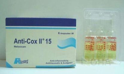 ANTI COX II 15 MG 6 AMP 78 LE