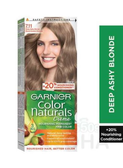GARNIER COLOR 7.11 اشقر رمادي عميق