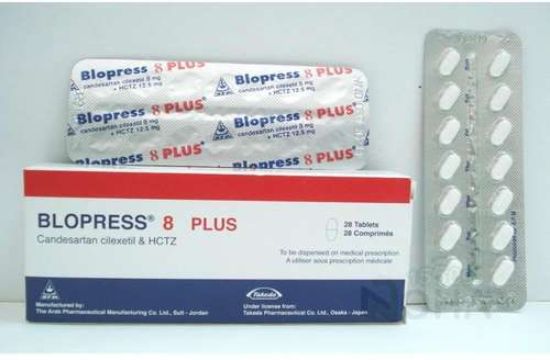 BLOPRESS PLUS 8 MG TAB 88 LE